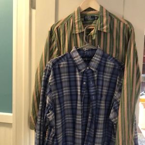 2 size XL Polo shirts